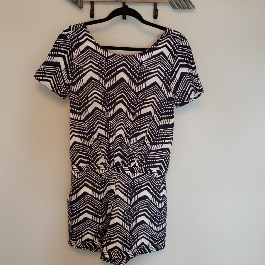 J Crew Patterned Romper